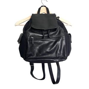Fossil Vintage Leather Backpack Unisex Shoulder Bag